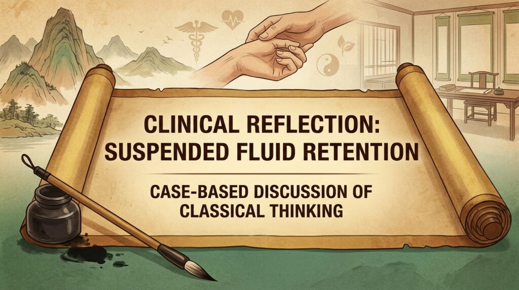 【5】A Clinical Reflection on “Suspended Fluid Retention” in Traditional Chinese Medicine: A Case-Based Discussion of Classical Thinking